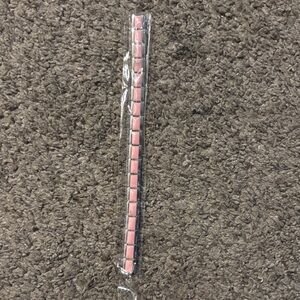 Pink Square charm Bracelet girls